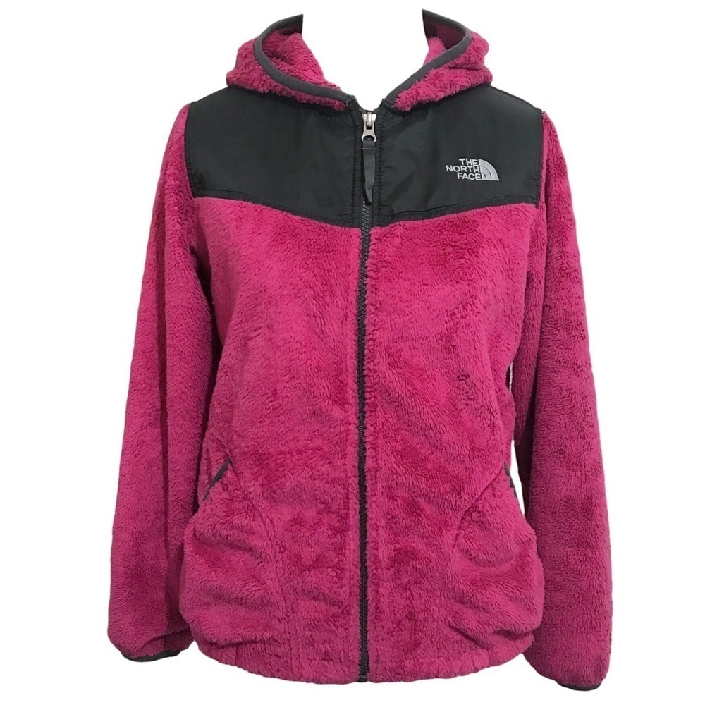 The North Face Osito Zip Up Hoodie Jacket Size Large Hooded